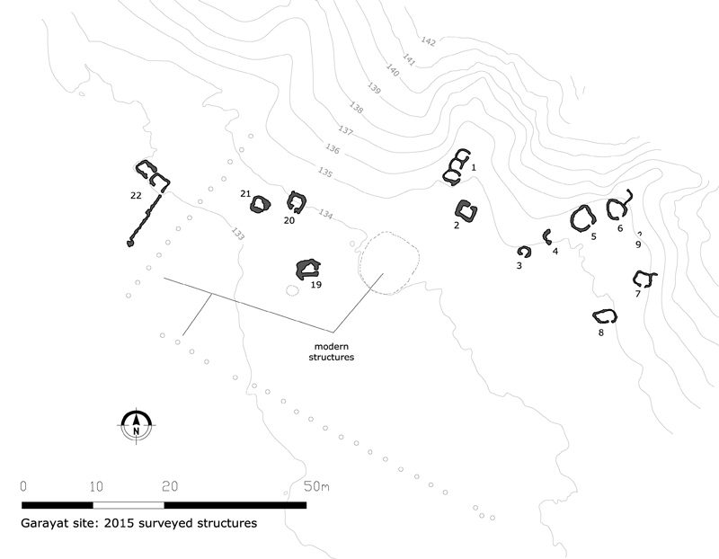 Figure 19 Plan of Late Roman structures at el-Garayat