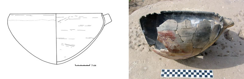 Figure 16 Spouted C-Group vessel from the eastern escarpment of Kurkur Oasis.