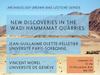 New discoveries in the Wadi Hammamat quarries